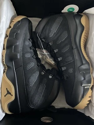 Hombres Talla 11 - Bota Retro Jordan 9 NRG Goma Negra 2017 Foto 1 de 4