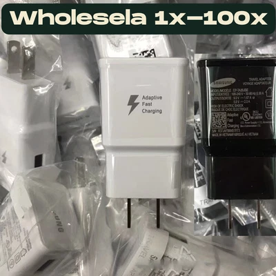 New USB Fast Charger Block Power Adapter Wall Plug For Samsung Android Phone Lot - Image 1 of 4