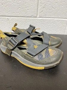 Men's Chaco Odyssey Green Mesh Strappy Water Sport Trail Sandals Shoes US 9 EU42 - Picture 1 of 3