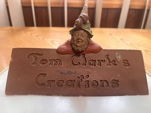 FIGURA FIRMADA POR TOM CLARK TOM CLARK CREACIONES GNOMO PIEZA DE COLECCIÓN DE 1983 - Imagen 1 de 7