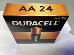 Duracell® Coppertop Alkaline AA Batteries, Pack Of 24 Batteries. Exp 2034 - Picture 1 of 4