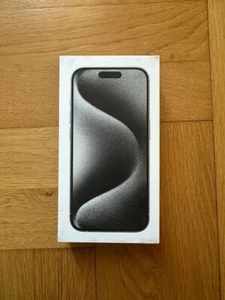 boite originale Apple VIDE iphone 15 Pro Max natural titanium - 512GO - Photo 1 sur 1