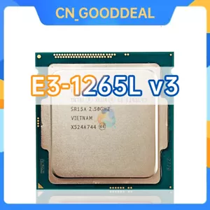 Intel Xeon E3-1265L v3 SR15A 2.5GHz 4Cores 8T 8MB 45W LGA1150 CPU for C226 - Picture 1 of 1