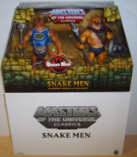 MOTU Classics SNAKE MEN 2 FIGURE Dual Pack NEW w Mailer Masters of Universe