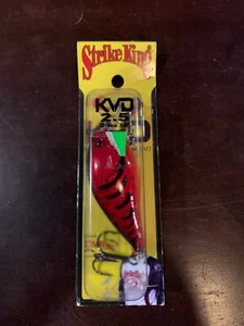 SQUARE BILL CRANKBAIT KVD 2.5 dives 3-5' fish bait/lure Delta Red Strike King - Picture 1 of 4
