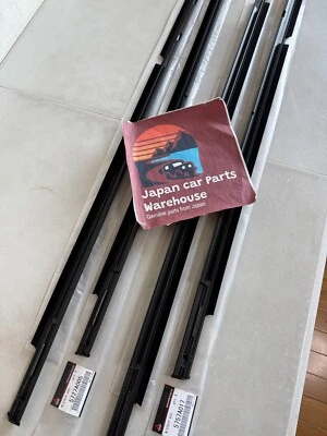 Genuine MITSUBISHI OEM 2008-2017 LANCER Door Belt Molding Window Belt Line Set - Image 1 of 4