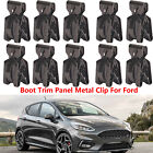 For Ford Fiesta Mk6 Focus Mk3 Clip Clamps Load Compartment Boot Trim Panel Metal