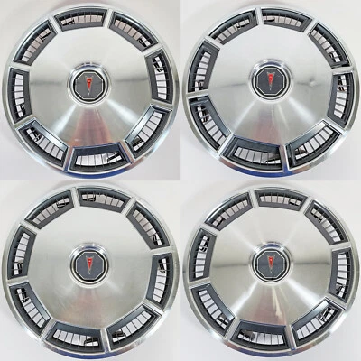 Pontiac 6000 # 5072 1982-1983 14" tapacubos/cubiertas de rueda OEM # 10023944 SET/4 Foto 1 de 4