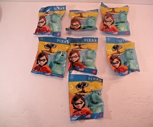 NUEVO LOTE DE 7 PAQUETES DE BOLSAS PIXAR DISNEY CIEGAS MICRO COLECCIÓN FIGURAS DE ACCIÓN - Imagen 1 de 4