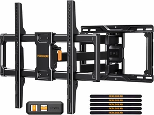 Full Motion TV Wall Mount for 42-84 Inch Flat Curved Tvs up to 132 Lbs VESA 600X - Picture 1 of 12