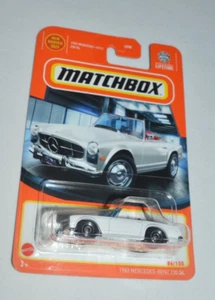 MATCHBOX 2024 HERITAGE CLASSIC 86/100 - 1963 MERCEDES-BENZ 230 SL WHITE - Picture 1 of 5