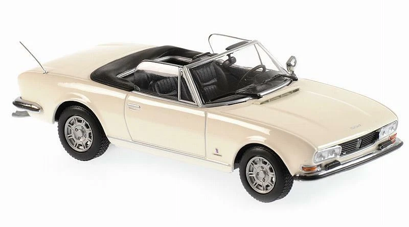 Peugeot 504 Cabriolet 1977 White  'Maxichamps' Edition 1:43 MINICHAMPS 940112131 - Immagine 1 di 1