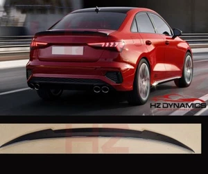 BOTA NEGRO BRILLANTE M4 LOOK ALERÓN LABIAL PARA 2021 + AUDI A3 SEDÁN DE 4 PUERTAS PLÁSTICO 8 AÑOS - Imagen 1 de 9