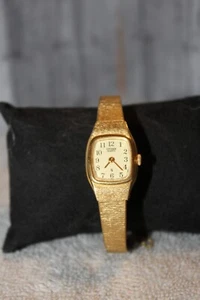 Citizen ladies watch 3220 gold tone with chain - Picture 1 of 4