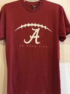 A Alabama Crimson Tide Football Schnürsenkel Shirt Ultra Soft Roll Tide  - Bild 1 von 2
