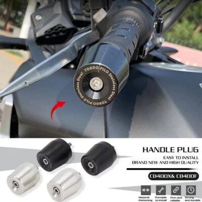 For Honda CB 400X CB400F Handlebar Grip Plug Slider Handle Bar End Weight Handle - Imagem 1 de 4