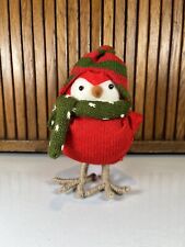 Target Bird Red Green Hat Scarf Featherly Friends Winter Christmas Wondershop