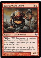 Duergar Cave-Guard *Uncommon* Magic MtG x1 Eventide MP