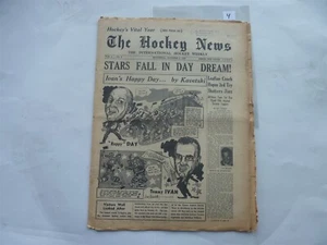 1949 OCTOBER 8 VINTAGE HOCKEY NEWS COVER STARS FALL IN DAY DREAM PRINT MONTREAL - Picture 1 of 10