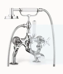 Mezclador de ducha de baño Crosswater Waldorf cromado WF422DC - Imagen 1 de 2