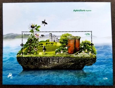 [SJ] Portugal Honey Bees 2013 Insect Passion Fruit Apiculture Island (ms) MNH - Image 1 of 4