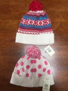 NEW abercrombie & fitch Kids Girls Beanies Hats ( 2 ) One Size - Picture 1 of 1