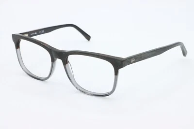 LACOSTE L2849 035 WOOD CLEAR GRAY AUTHENTIC FRAMES EYEGLASSES 54-17 - Image 1 of 4