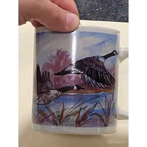 Coffee Mug Cup Flying Geese 12 Oz Gibson Housewares - Picture 1 of 10