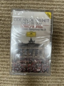 Bernstein In Berlin - Beethoven Symphony No. 9 Ode To Freedom (Cassette, 1990) - Picture 1 of 2