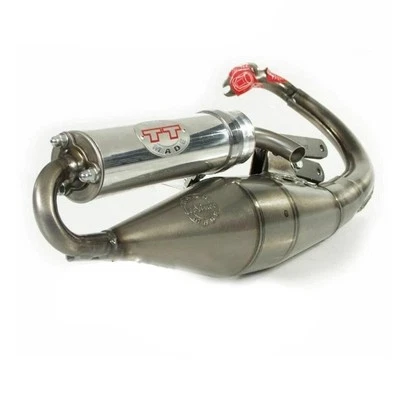 Escape Completo Leovince Hecho A Mano Tt Aluminio Mbk Spirit 1999 > 2002 - Imagen 1 de 2