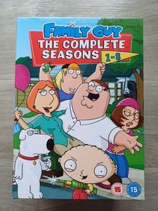 Family Guy DVD Seasons 1-8 Set (2009) Certified 15 - Picture 1 of 2