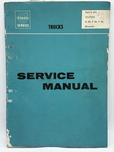 VOLVO Trucks Service Manual Part 4 (41) Clutch N 84, F 84, F 85, 86-series - Picture 1 of 6