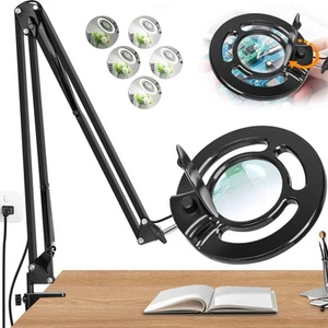 10X Long Magnifying Glass with Light, 2200 Lumen & 24W Stepless Dimming LED M... - Picture 1 of 9