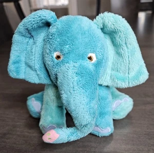 Eric Carle türkis blau grau Elefant Plüschtier Stofftier Spielzeug Kohls Cares 8 Zoll - Bild 1 von 4