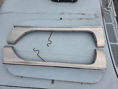 1966 Chrysler New Yorker fender skirts spats fairings #2 - Image 1 of 2