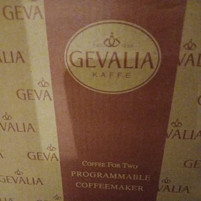 Gevalia Coffee Maker for Two Automatic Coffeemaker Black WS-02AB Open Box sk-a - Image 1 of 4