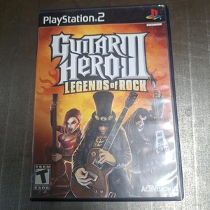 Guitar Hero III Sony PlayStation 2 2007 PS in Original Case with Manual Rated T - Picture 1 of 5