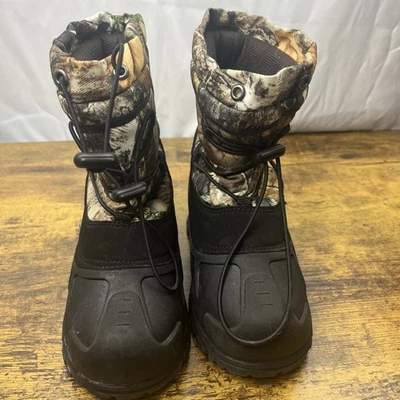 Itasca RealTree Camo Insulated Waterproof Hunting Snow Boots Size 1 #6527159 - Image 1 of 4