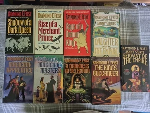 Lot 9 Raymond Feist - Riftwar Saga & Serpentwar SERIES + 2 OTHERS - Imagen 1 de 15