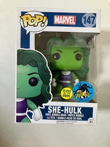 Funko Pop She-Hulk Comikaze Exclusivo Brilla en la Oscuridad #147 Marvel - Imagen 1 de 6