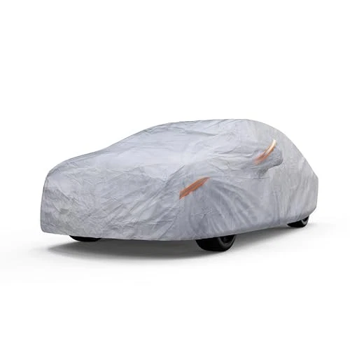 For Mitsubishi Mirage 1995-2024 Waterproof Car Cover, All Weather 6 Layers Foto 1 de 4