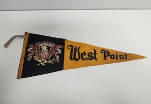 Vintage West Point Militärakademie Armee Filz Wimpel schön! - Bild 1 von 9