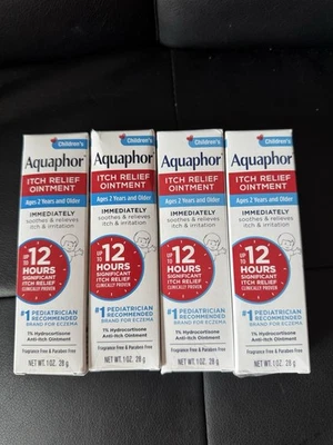 4*Ungüento para aliviar la picazón para niños Aquaphor calma y alivia EXP 05/26-08/26 Foto 1 de 3