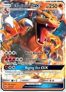 Charizard GX - Ultra Raro - Holofoil - JCC Pokémon Sombras Ardientes #20 Casi Nuevo - Imagen 1 de 1