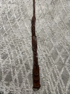 Vintage PUKA brown leather belt - Picture 1 of 9