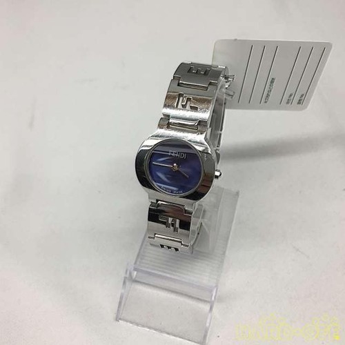 Orologio al Quarzo Fendi 3050L U Quadrante Argento Cassa Acciaio Inox