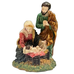 Vintage Kurt S Adler Krippenfigur Einteiler Maria Josef Jesus Weihnachten - Bild 1 von 9