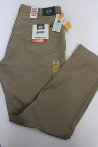 Dockers All Season Tech Jeansschnitt sportliche Passform Khaki Hose Gr: 38 x 34 Neu mit Etikett - Bild 1 von 2