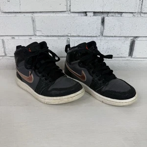 Nike Air Jordan 1 Retro hoch schwarz/bronze 705300-006 Schuhe Kinder Größe 12C - Bild 1 von 8