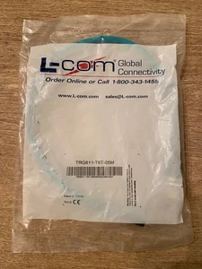 L-Com TRG611-T6T-05M Double Shielded Industrial Ethernet Cable - Afbeelding 1 van 6